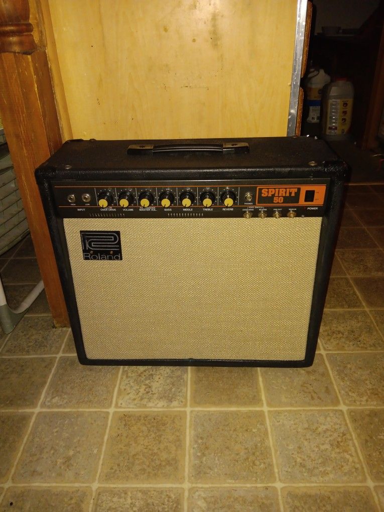 ROLAND 50 SPIRIT, Early 80s Japan AMP 
