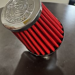 NIBBI 48mm Air Filter High Performance for Motorcycle, ATV, Dirt Bike, Mini Bike     Fe3