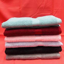 Solid Bath Towels 