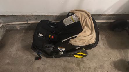Doona Infant Car Seat & Stroller – Black/Tan