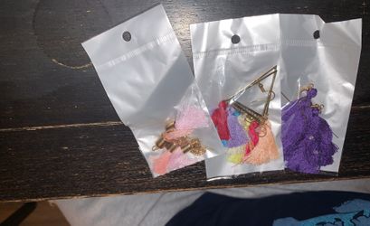 3 Pairs Of Colorful Earrings!