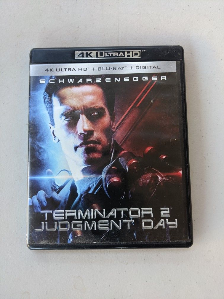 Terminator 2 4k UHD + Blu Ray