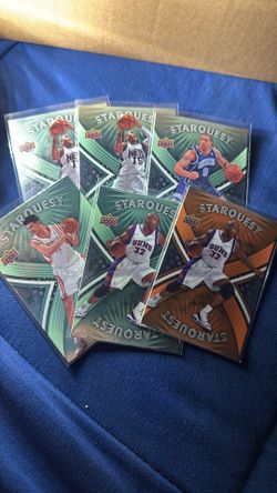 STARQUEST 6 Card LOT BASKETBALL 