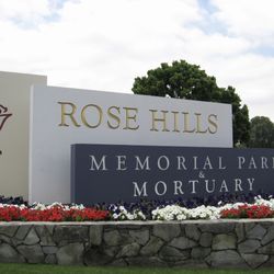 Two Rose Hills Whittier Cemetery Plots