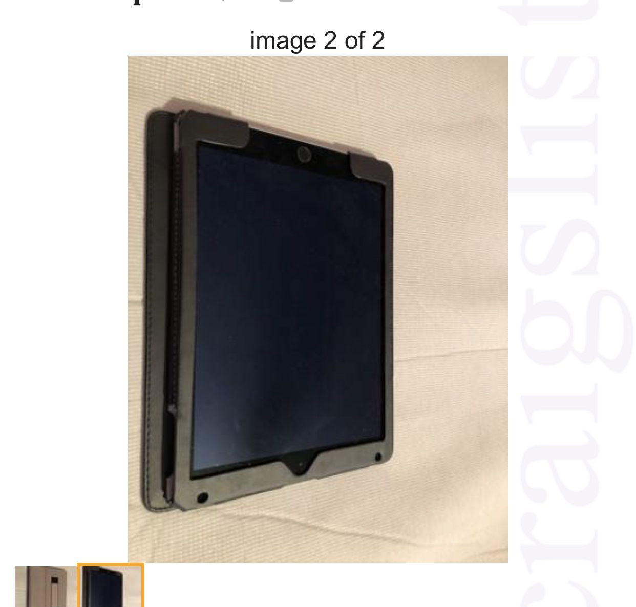 IPad Air 2 trade for pressure washer