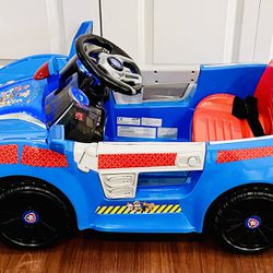 Paw Patrol Chase Themed E Cruiser  [6 Volt] W/Charger: Tested & Ready To Go!  PRICE IS FIRM**