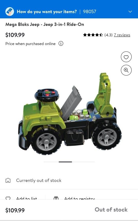 Ride On Jeep, Car Toy