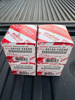 Toyota OEM oil filter 04152-YZZA6