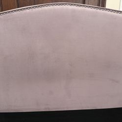 Full Size Velvet Bed 