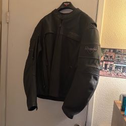 Victory Motorcycle Genuine Leather Riding Jackets