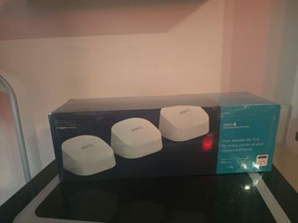 eero - 6 Dual-band Mesh Wi-Fi 6 System (3-pack) - White