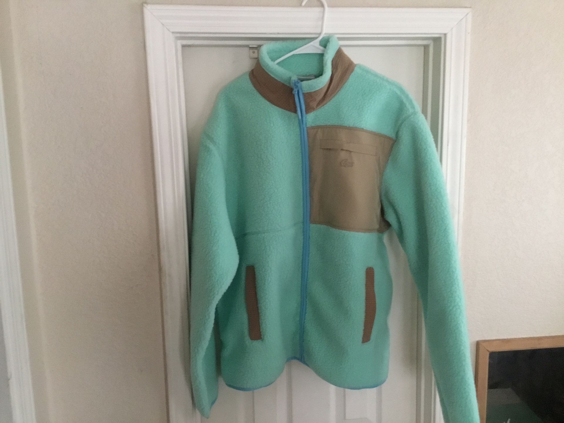 New Men’s Lacoste Fleece Jacket size XXL