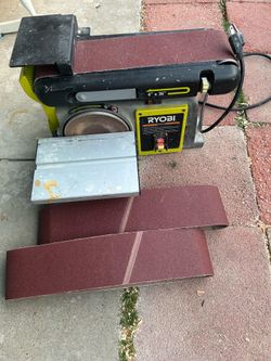 Ryobi Sander Belt and Disc