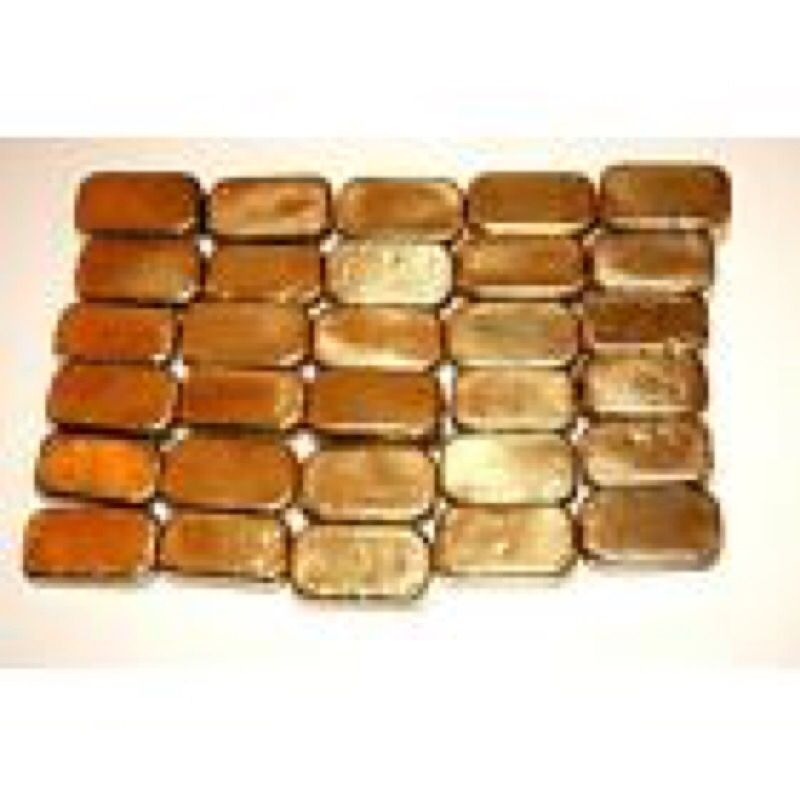 61 grams Gold Recovery Gold Bar Melted Drop Scrap Plated Computer Pins CPU!