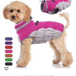 Dog Jacket Size Small Pink $7