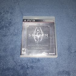 Skyrim Legendary Edition- PS3 
