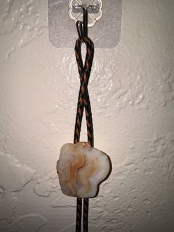 Lake Superior Agate Bolo Tie