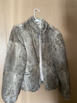 Natural Rabbit coat