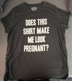 Maternity T-Shirts by Crazy Dog 3X Plus Size