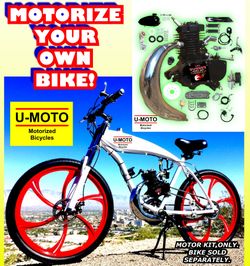NEW MOTORIZED BIKE KIT STARTING AT $160 {contact info removed}