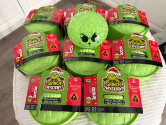 Grinch mystery dumpling squishy