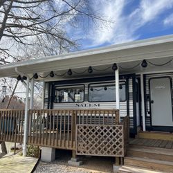 Waterfront Camper On Rented Lot