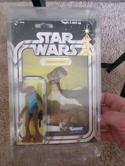1978 Star Wars Hammerhead 100% Complete Vintage Figure & Accessories Recarded