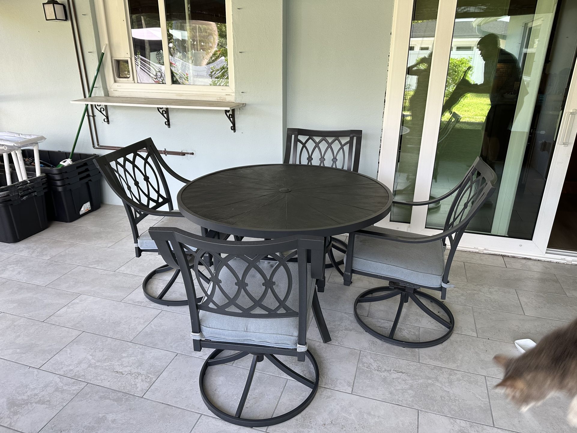 Set of Outdoor Table and  Chairs