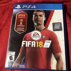 FIFA 18 Soccer Game for PS4