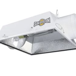 GROW Light Hood- SUN SYSTEMS  Irradiator 8 inch Air Cooled Reflector Hood