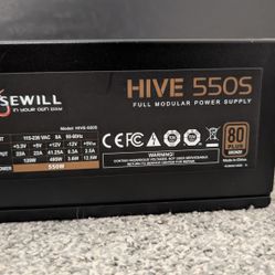 Rosewill Hive 550S PSU