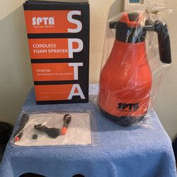 New SPTA Cordless Foam Sprayer Recommended For Car Cleaning
