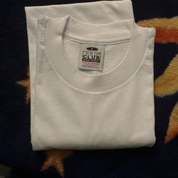 Small White Pro Club Shortsleeve 