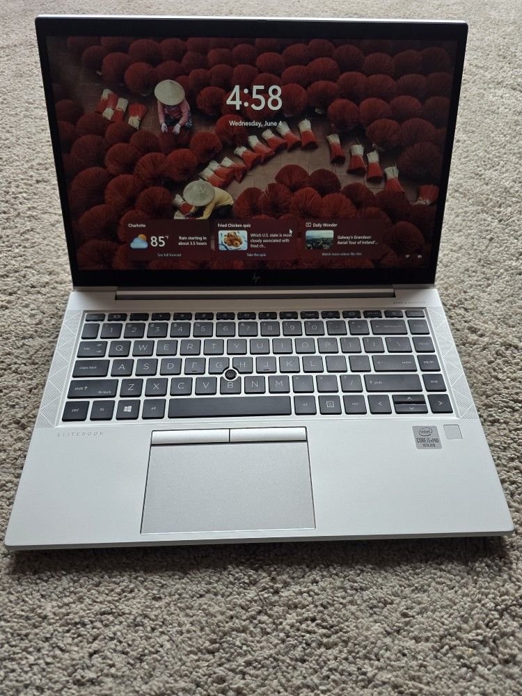 HP EliteBook 840 G7 14” UHD Intel Core i5-10310U 10th Gen 256GB SSD, 16GB Ram