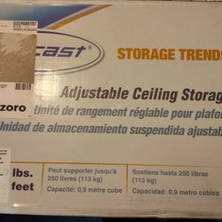 Suncast Adjustable Garage Ceiling Storage Unit