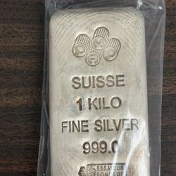1 Kilo Pamp Suise Silve Bar 999. 