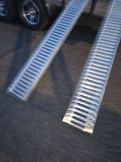 Aluminum ramps trailer quads
