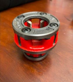 RIDGID 3/4 in. OO-R NPT Right-Hand 14 TPI Die Head. Lightly used.