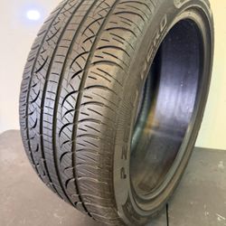 275 40 20  Pirelli  Pzero Nero  One Used Tire 80% Life 