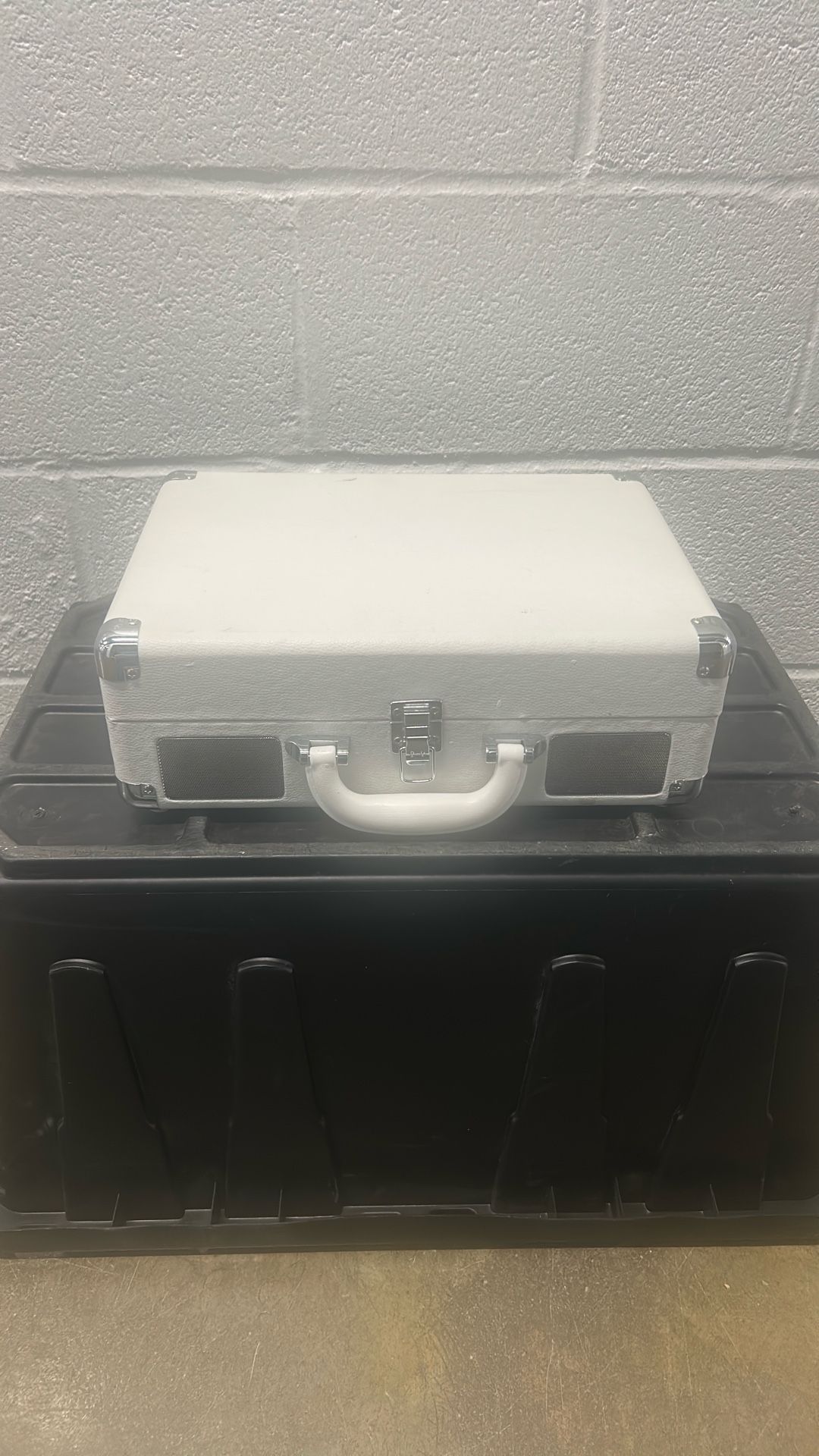 Victrola ☝ The Canvas Bluetooth Suitcase Record Player with Built-In Speakers