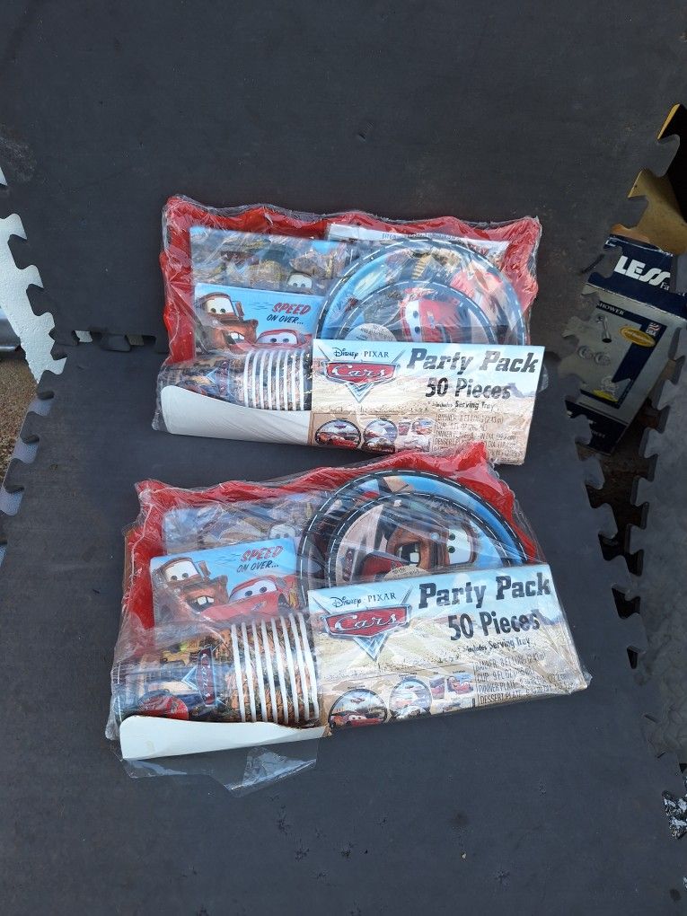 Disney Cars Party Serving Set