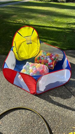 Playground with balls