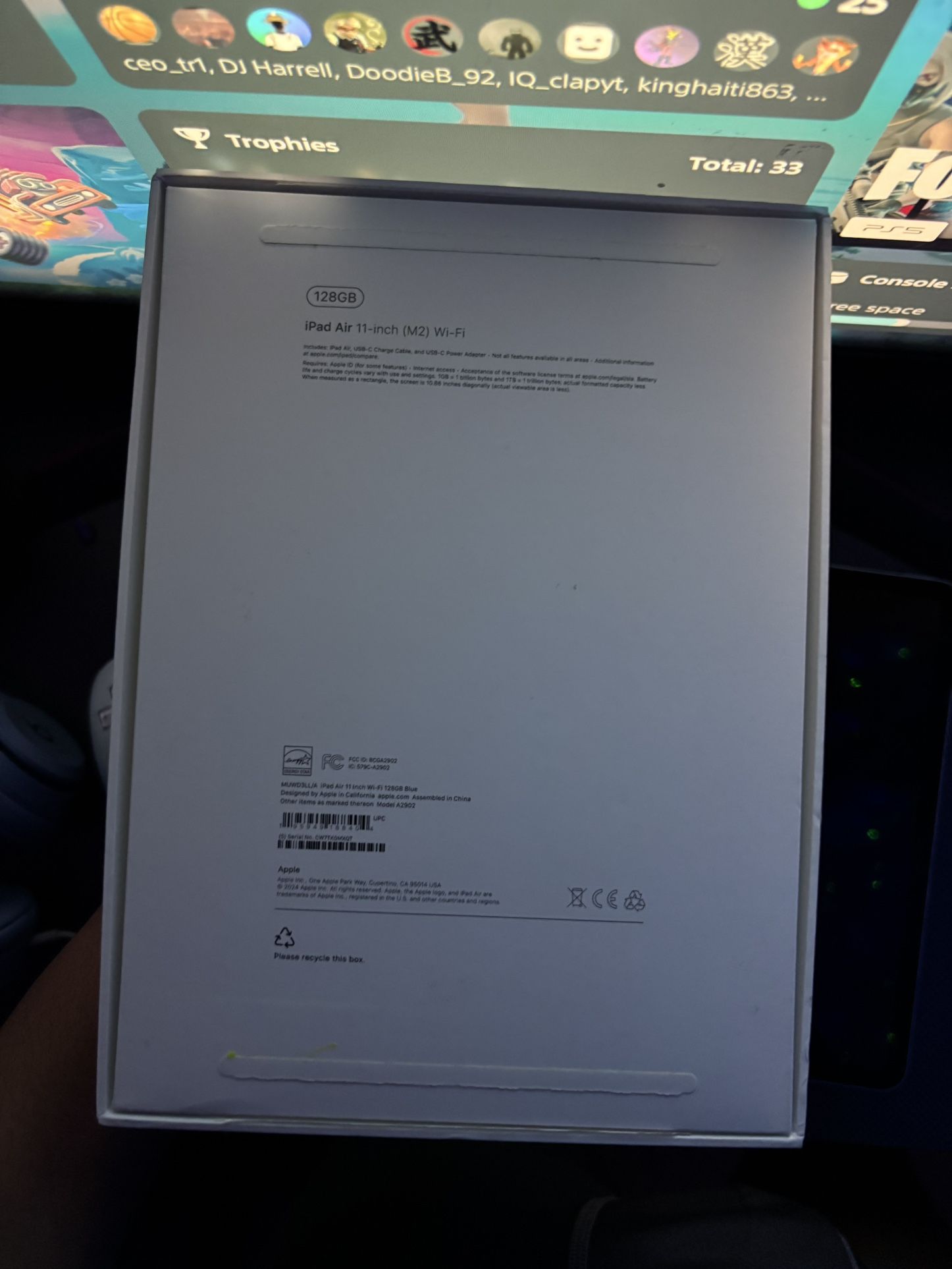 iPad Air 11 Inch (M2) 2024