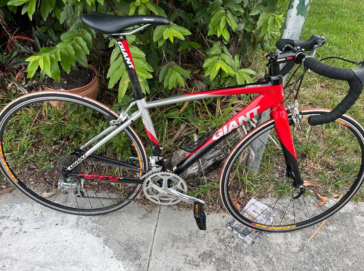 🚲 FOR SALE: “GIANT” ALUMINUM ROAD BIKE – EXCELLENT CONDITION – $425 FIRM