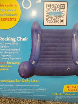 Ted's Rocking Chair Inflatable Sensory Autism Child
