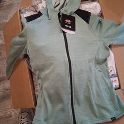 Dickies WOMENS SMOOTH FACE FULL ZIP HOODIE