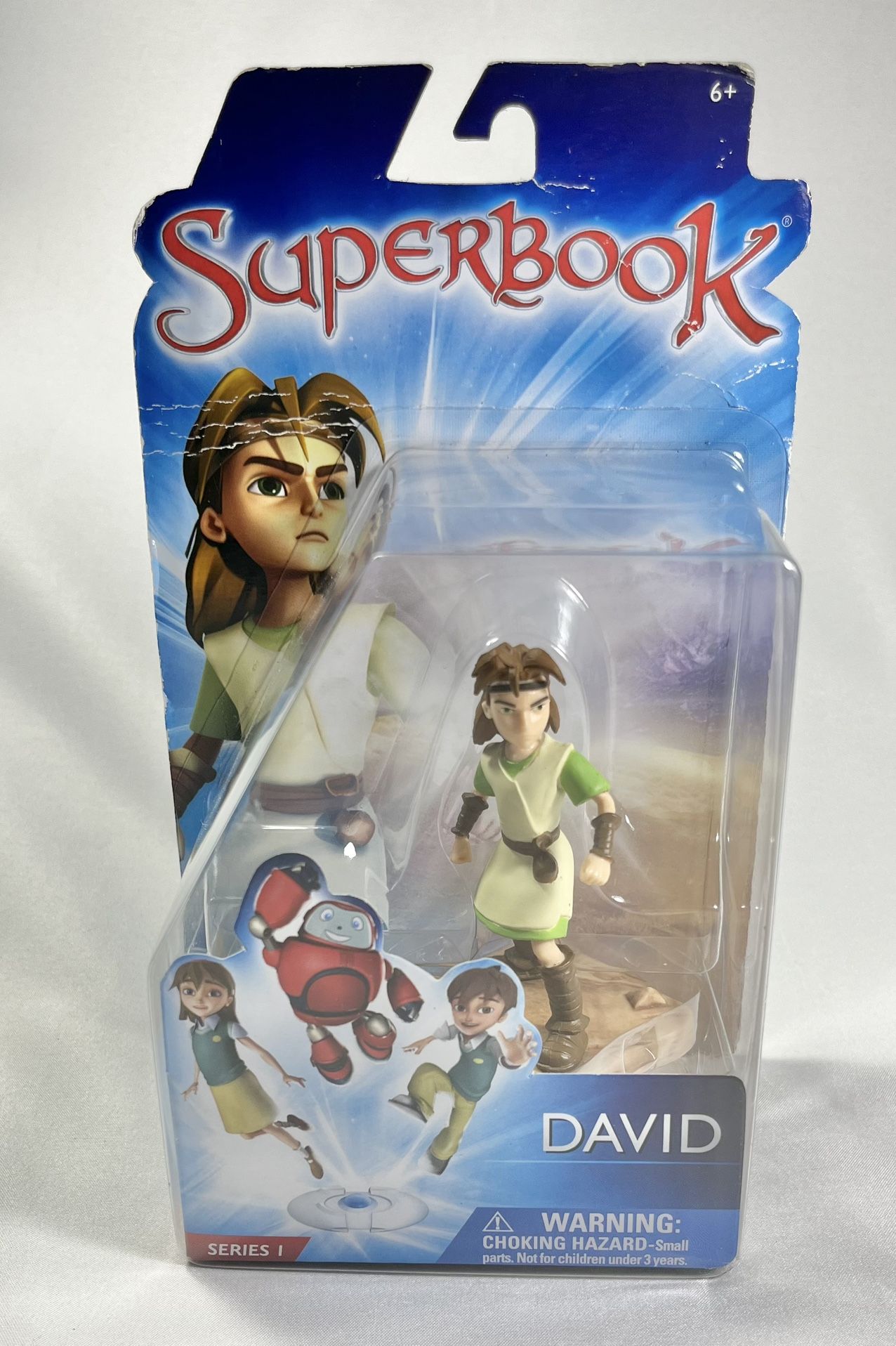 2014 CBN Super Book Series 1 David 3.25” Action Figure New Factory Sealed
