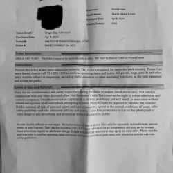 Knotts berry farm ‘Single Day Admission’ - Expires 12/31/2024