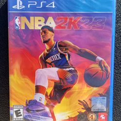 NBA 2K23 - PS4 Game - New Not-Opened Still Sealed - See Photos