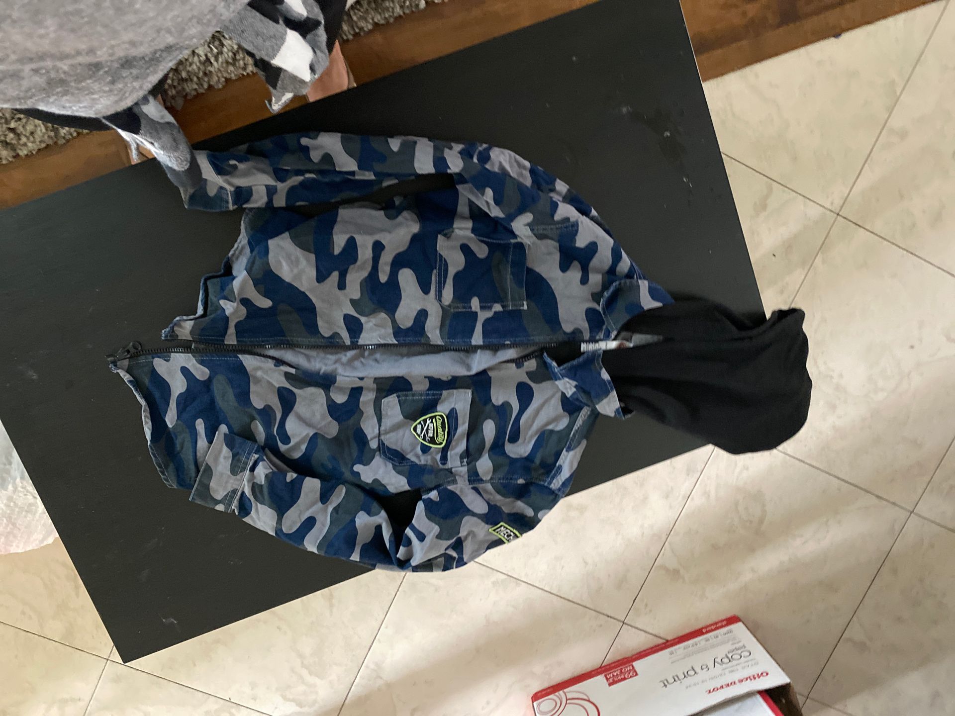 Kids jacket with hoodie